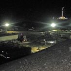 Featured Image - View of fracking operation during the night.