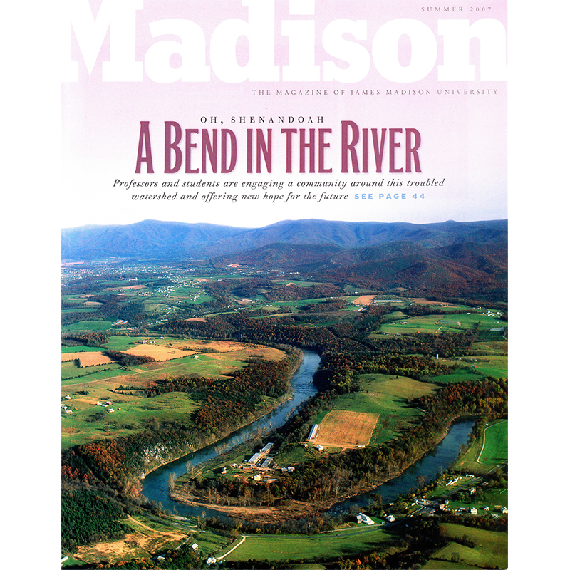 Featured: Madison Magazine Cover - A Bend in the River - Full Page